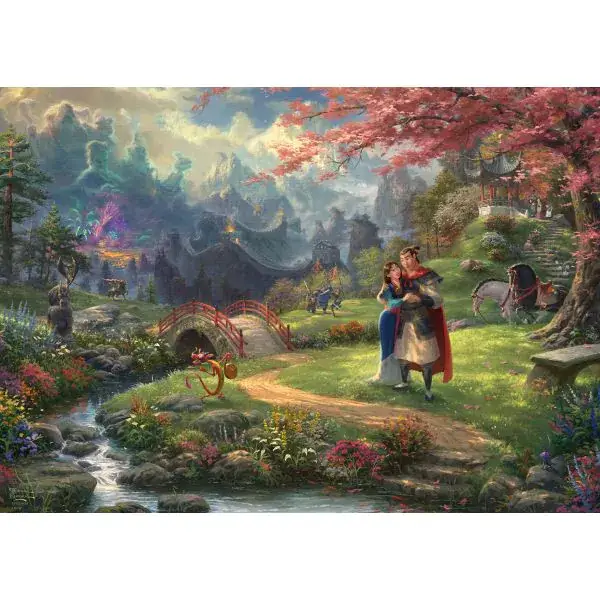 Schmidt Spiele Thomas Kinkade Studios: Disney Dreams Collection - Mulan, 1.000 Teile Puzzle Neuheiten
