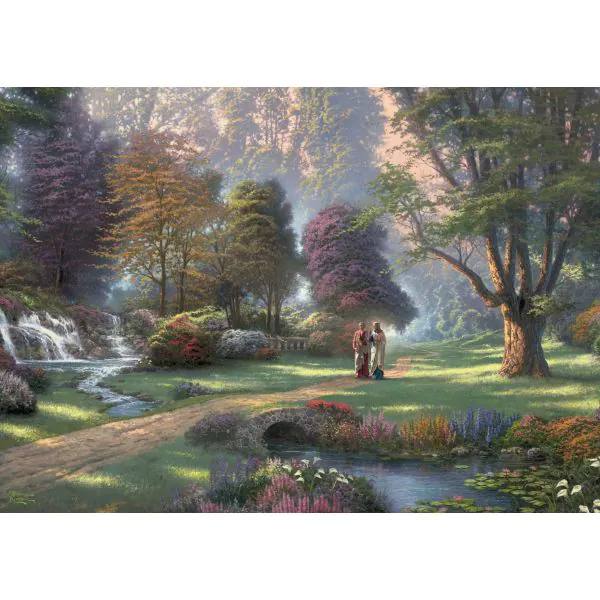 Schmidt Spiele Thomas Kinkade Studios: Spirit, Weg des Glaubens, 1.000 Teile Puzzle Kauf eins, bekomm eins gratis