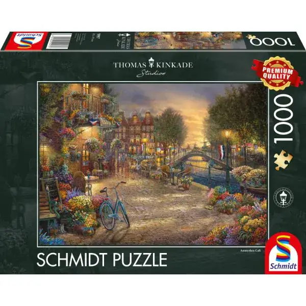 Schmidt Spiele Thomas Kinkade Studios: Amsterdam, 1.000 Teile Puzzle