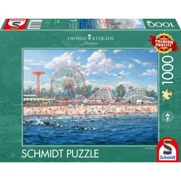 Schmidt Spiele Thomas Kinkade Studios: Coney Island, 1.000 Teile Puzzle Riesige Rabatte
