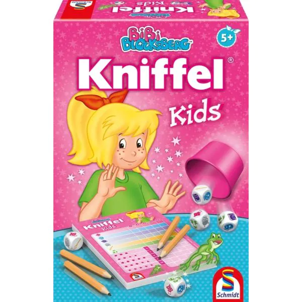 Schmidt Spiele Bibi Blocksberg: Kniffel® Kids, Kinderspiel