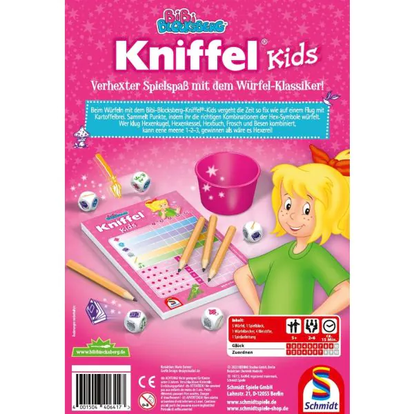 Schmidt Spiele Bibi Blocksberg: Kniffel® Kids, Kinderspiel Rabatte dieses Monats