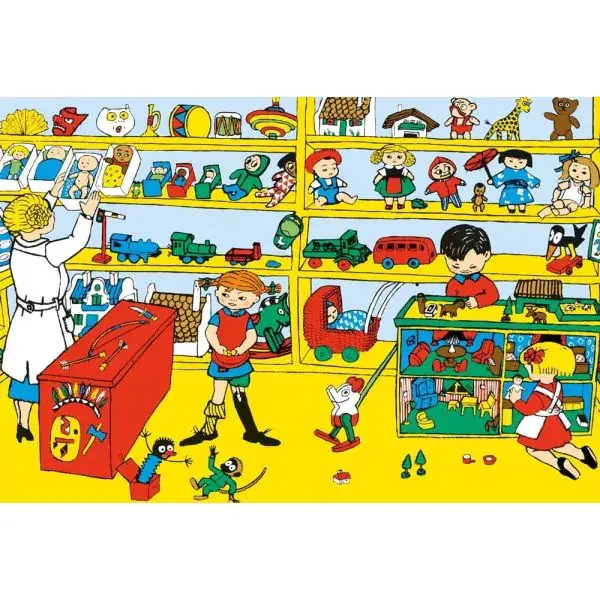 Schmidt Spiele Pippi™ Langstrumpf: Ich mache mir die Welt, wie sie mir gefällt, 3x48-teiliges Kinderpuzzle Verkauf