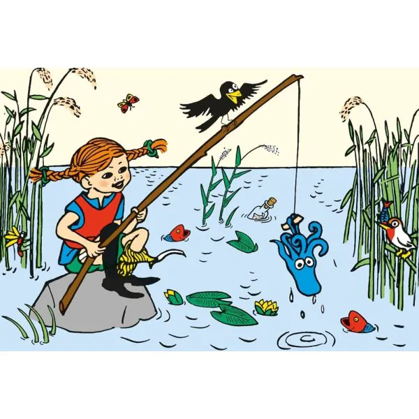 Schmidt Spiele Pippi™ Langstrumpf: Ich mache mir die Welt, wie sie mir gefällt, 3x48-teiliges Kinderpuzzle Verkauf