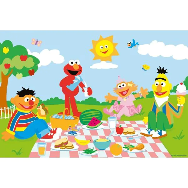 Schmidt Spiele Sesamstrasse®: Sachen machen, 3x24-teiliges Kinderpuzzle Schlussverkauf