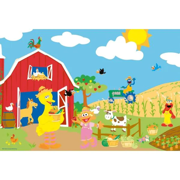 Schmidt Spiele Sesamstrasse®: Tierisch stark, 3x48-teiliges Kinderpuzzle Günstiger Verkauf