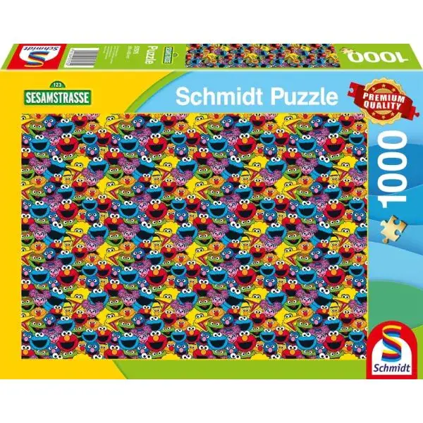 Schmidt Spiele Sesamstrasse®: Wer, wie, was?, 1.000 Teile Puzzle Blitzverkäufe