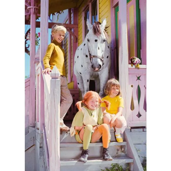 Schmidt Spiele Pippi™ Langstrumpf: Pippi und ihre Freunde, 1.000 Teile Puzzle Limitierter Zeitrabatt