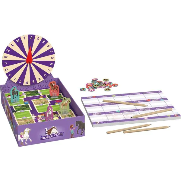 Schmidt Spiele Schleich ®: Horse Club - Stadt Land Fluss®, Kinderspiel Sonderangebot