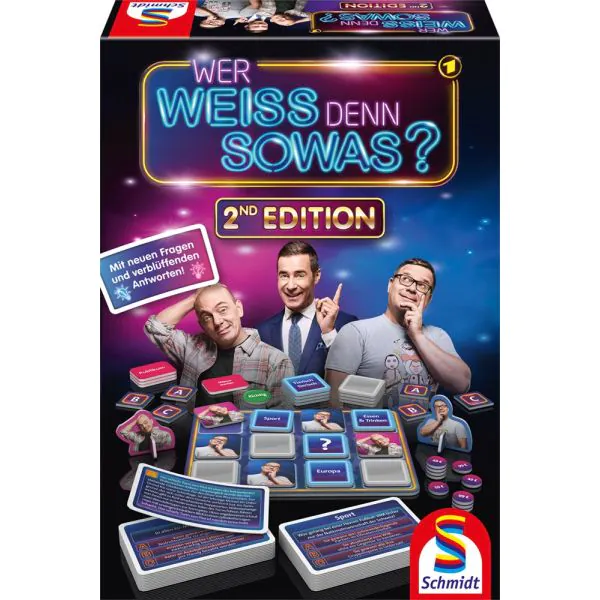 Schmidt Spiele Wer weiss denn sowas? 2nd Edition, Familienspiel