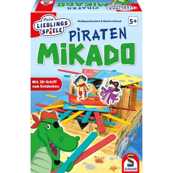 Schmidt Spiele Meine Lieblingsspiele: Piraten Mikado, Kinderspiel