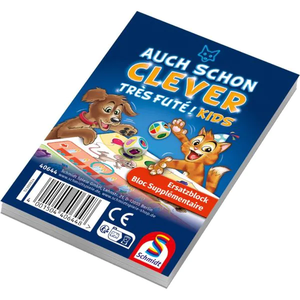 Schmidt Spiele Auch schon clever, Ersatzblock (100 Blatt)
