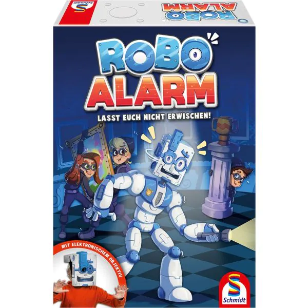 Schmidt Spiele ROBO ALARM - Lasst euch nicht erwischen!, Kinderspiel