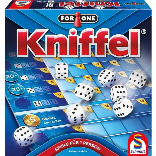 Schmidt Spiele For One – Kniffel, Familienspiel
