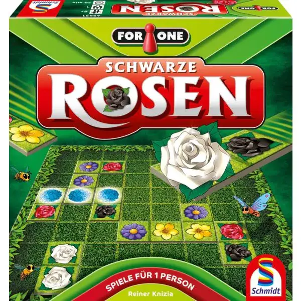 Schmidt Spiele For One – Schwarze Rosen, Familienspiel