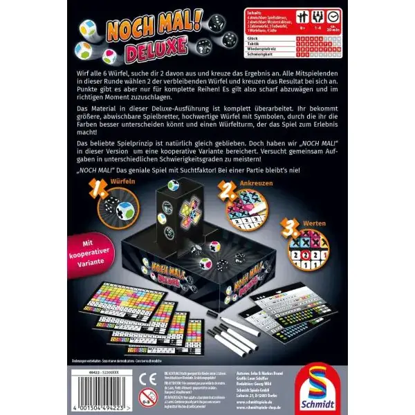 Schmidt Spiele Noch mal! – Deluxe, Klein & Fein Reihe Top Angebot