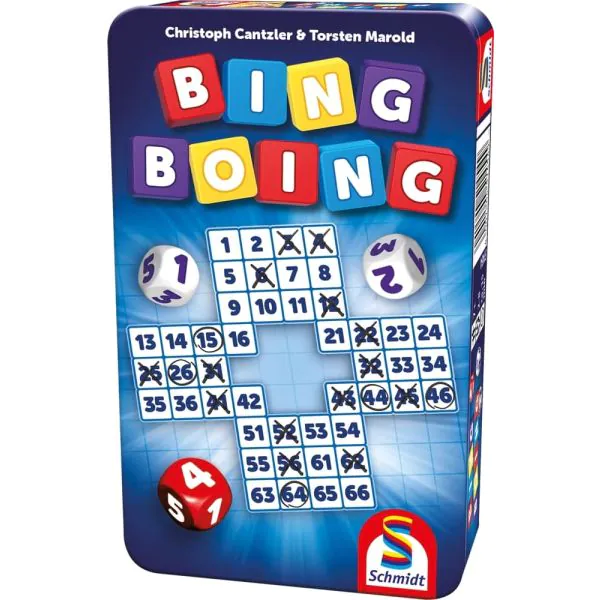 Schmidt Spiele Bing Boing, Reisespiel in der Metalldose Exklusive Angebote