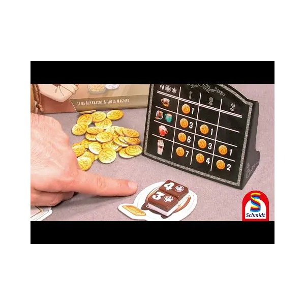 Schmidt Spiele Café Del Gatto, Familienspiel Große Rabatte