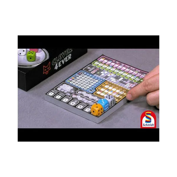 Schmidt Spiele Clever 4-ever, Würfelspiel Kauf eins, bekomm eins gratis