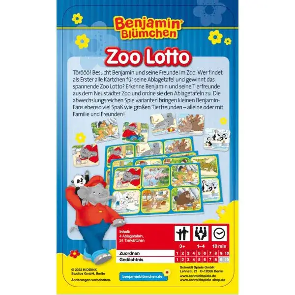 Schmidt Spiele Benjamin Blümchen, Zoo Lotto Wochenangebot