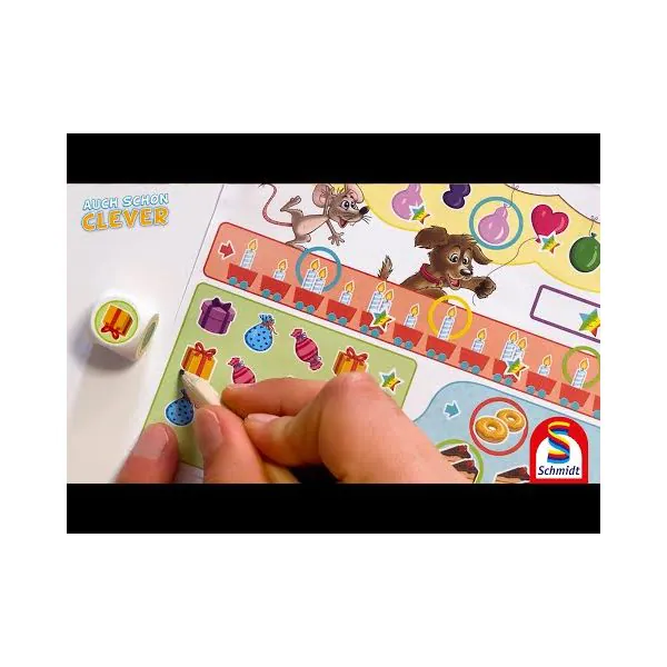 Schmidt Spiele Auch schon clever, Kinderspiel Begrenzte Freigabe
