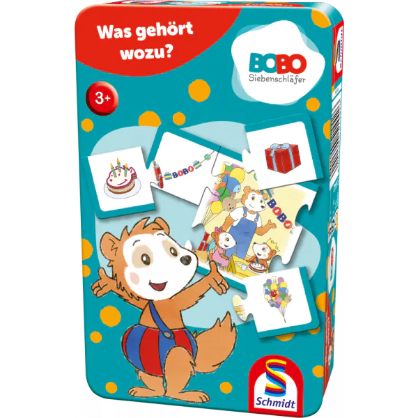 Schmidt Spiele Bobo Siebenschläfer, Was gehört wozu?