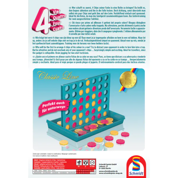 Schmidt Spiele Vier - Classic Line Letzter Tag