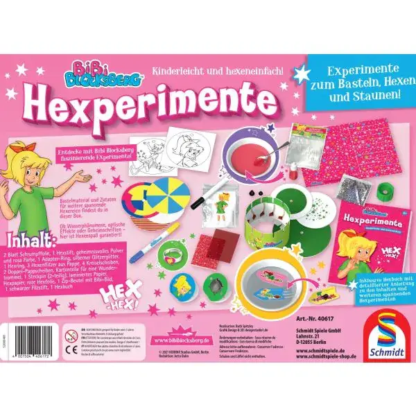 Schmidt Spiele Bibi Blocksberg, Hexperimente Bis zu 60% Rabatt