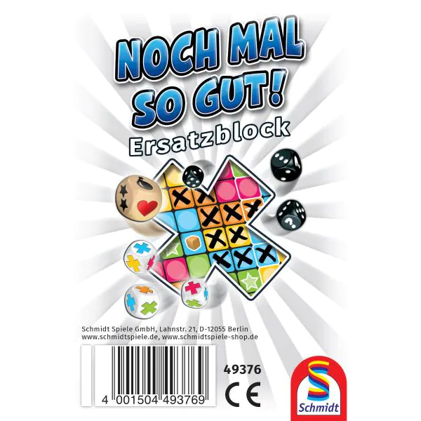 Schmidt Spiele Noch mal so gut Einzelblock - Ersatzblock (75 Blatt)