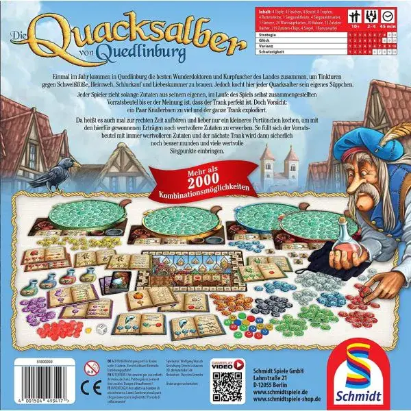 Schmidt Spiele Die Quacksalber von Quedlinburg Fabrik Onlineshop