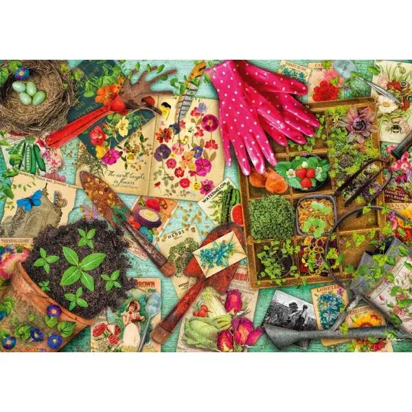 Schmidt Spiele Aimee Stewart: Aufgetischt: Alles für den Garten, 1.000 Teile Puzzle Black Friday