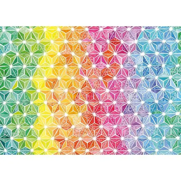 Schmidt Spiele Josie Lewis: Kunterbunte Dreiecke, 1.000 Teile Puzzle Valentinstagsangebot