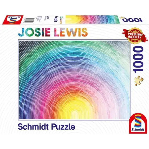 Schmidt Spiele Josie Lewis: Aufgehender Regenbogen, 1.000 Teile Puzzle Jubiläumsangebot