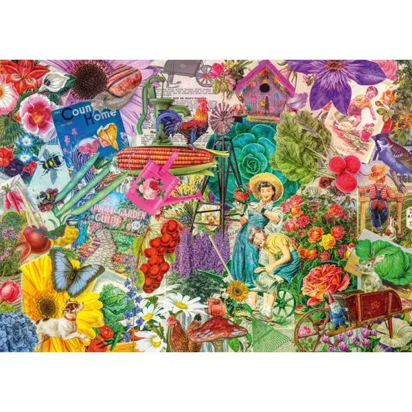 Schmidt Spiele Happy Gardening, 1.000 Teile Puzzle VIP-Rabatte