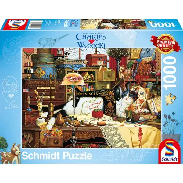 Schmidt Spiele Charles Wysocki: Maggie, die Chaotin, 1.000 Teile Puzzle