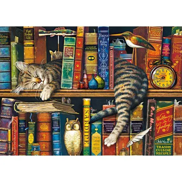 Schmidt Spiele Charles Wysocki: Frederick, der Literat, 1.000 Teile Puzzle Nur für heute