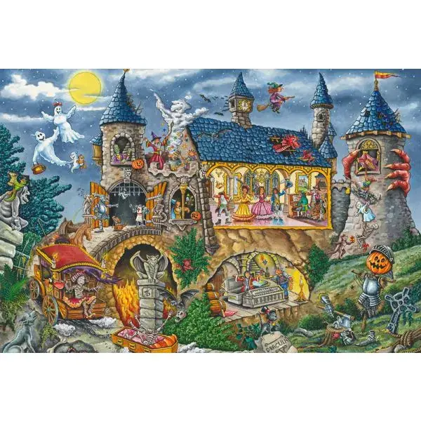 Schmidt Spiele Geisterschloss, 100 Teile Kinderpuzzle Sonderangebot der Fabrik