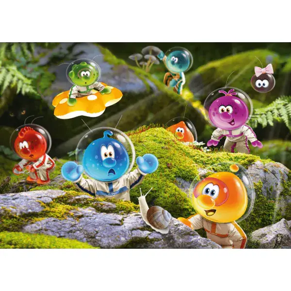 Schmidt Spiele SpaceBubble.Club: Ankunft im Mooswald, 1.000 Teile Puzzle Nur noch ein Tag übrig