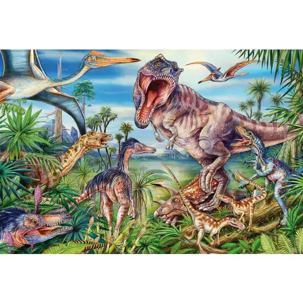 Schmidt Spiele Bei den Dinosauriern, 60 Teile Kinderpuzzle Clearance-Verkauf