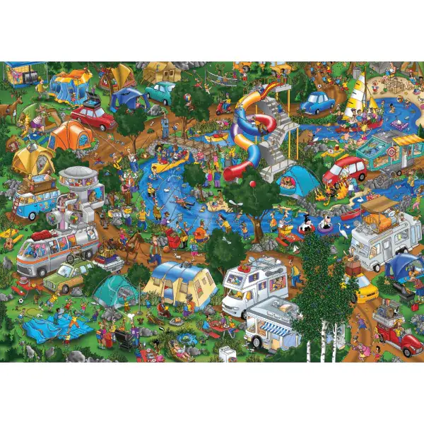 Schmidt Spiele Steve Skelton: Auszeit vom Alltag, 1.000 Teile Puzzle Auslauf