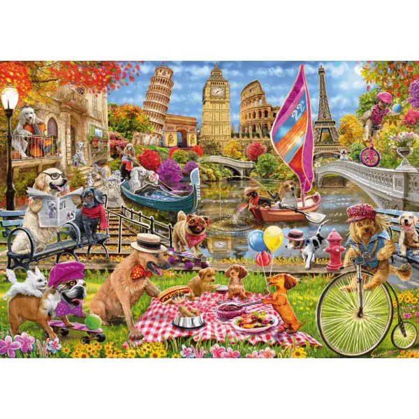 Schmidt Spiele Steve Sundram: Hundewahnsinn, 1.000 Teile Puzzle Günstiger Verkauf