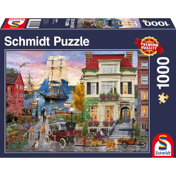 Schmidt Spiele Schiff im Hafen, 1.000 Teile Puzzle