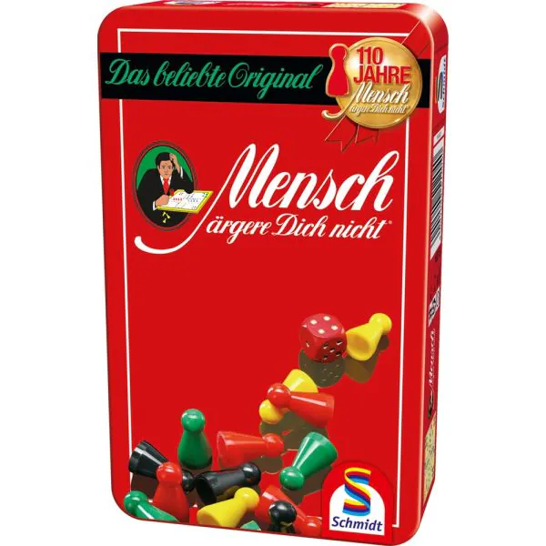 Schmidt Spiele Mensch ärgere Dich nicht®, Reisespiel in der Metalldose Top Angebot