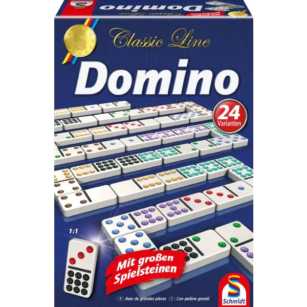 Schmidt Spiele Domino mit extra großen Spielsteinen Blitzangebot