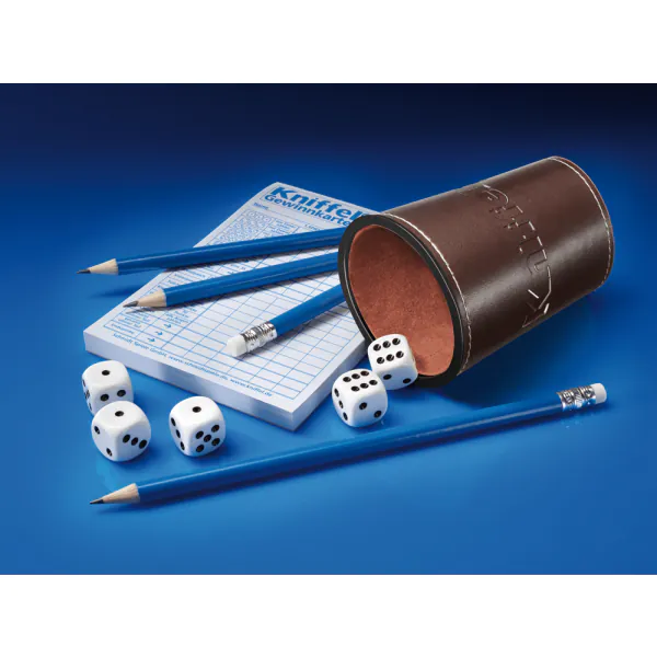 Schmidt Spiele Kniffel® mit großem Spielblock und original Kniffelbecher Große Rabatte