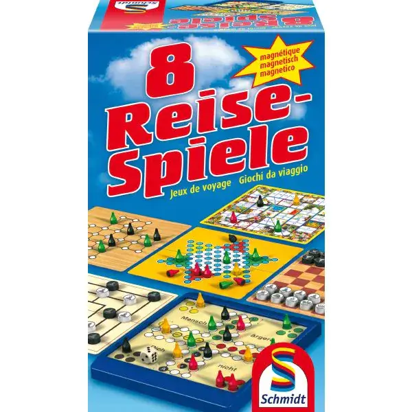 Schmidt Spiele 8 Reise-Spiele
