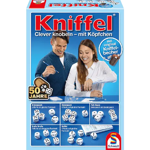 Schmidt Spiele Kniffel® mit original Kniffelbecher Begrenzte Freigabe