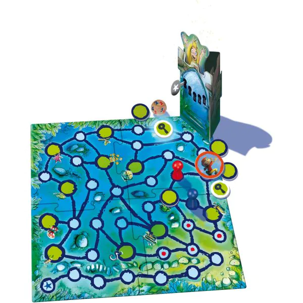 Schmidt Spiele Drei Magier®: Der verzauberte Turm, Reisespiel in der Metalldose Letzte 2 Tage