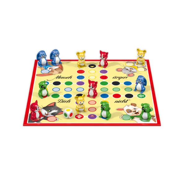 Schmidt Spiele Meine Lieblingsspiele: Mensch ärgere Dich nicht® Kids (mit 3D-Spielfiguren) Nur für heute