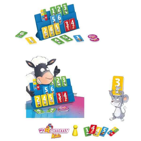 Schmidt Spiele Meine Lieblingsspiele: MyRummy® Kids Sonderangebot der Fabrik